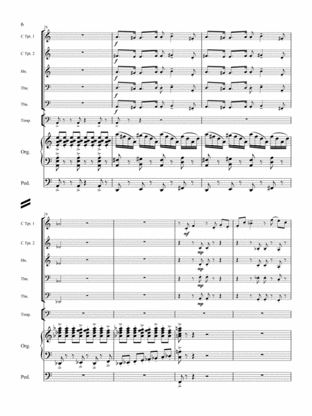 Flourishes (Downloadable) by Carlyle Sharpe Organ - Digital Sheet Music