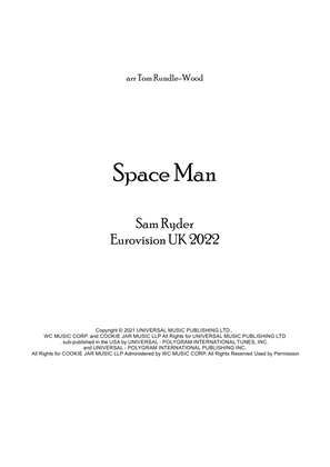 Book cover for Space Man