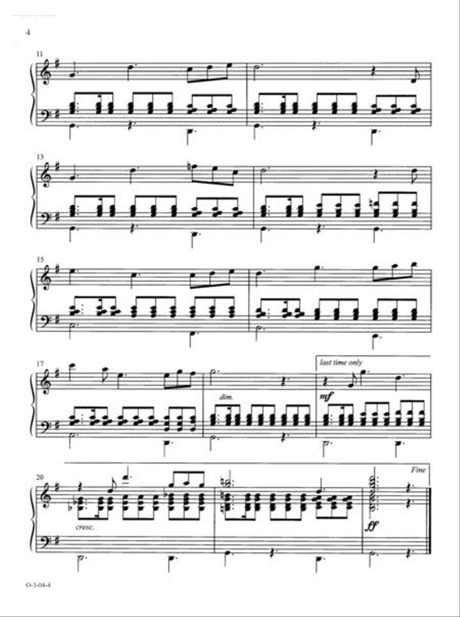 Easy Organ Library, Vol. 37 Organ Solo scores gallery preview page 2