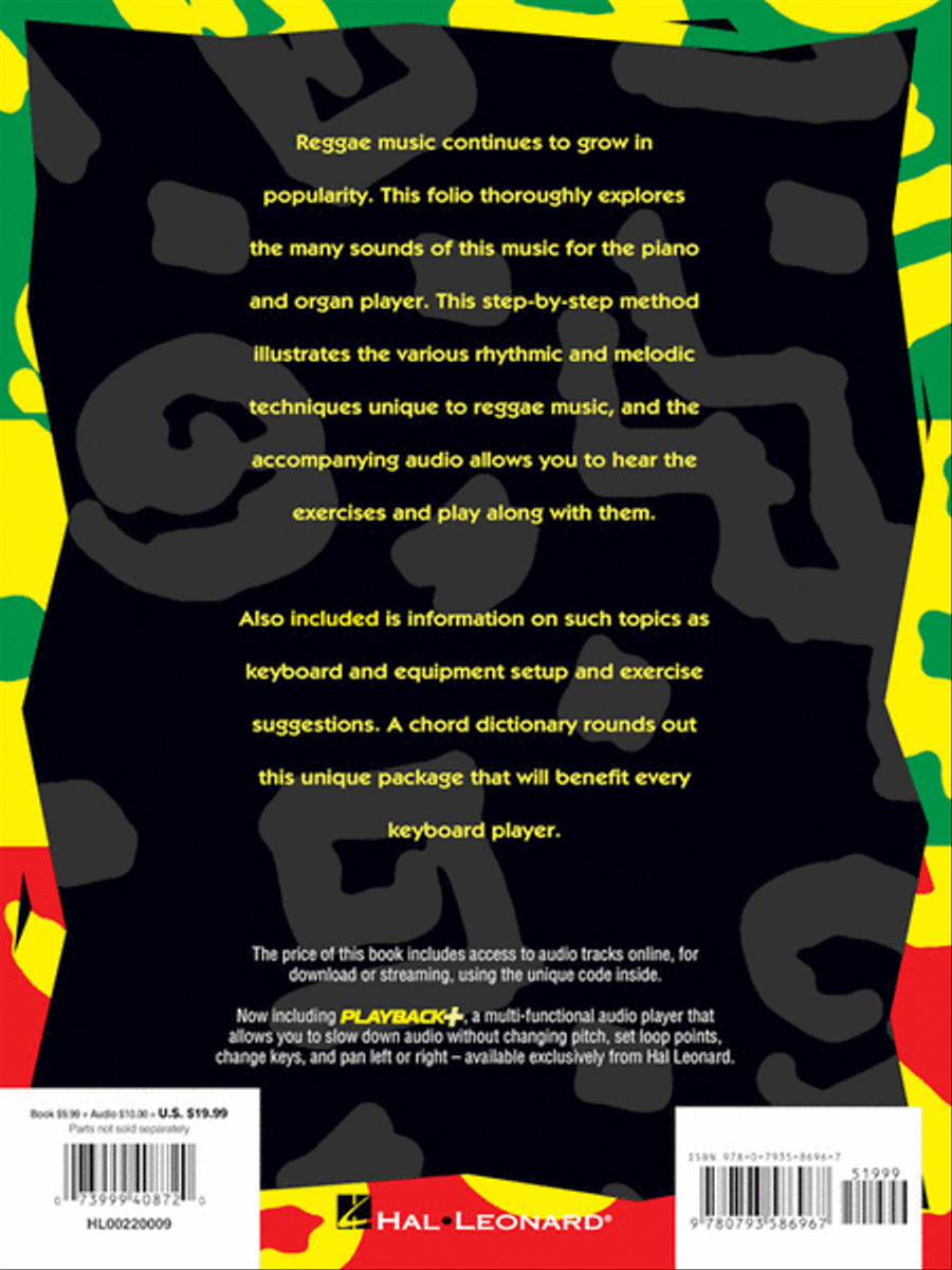 How to Play Reggae Keyboard Electronic Keyboard scores gallery preview page 6