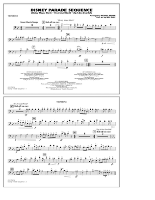 Disney Parade Sequence - Trombone