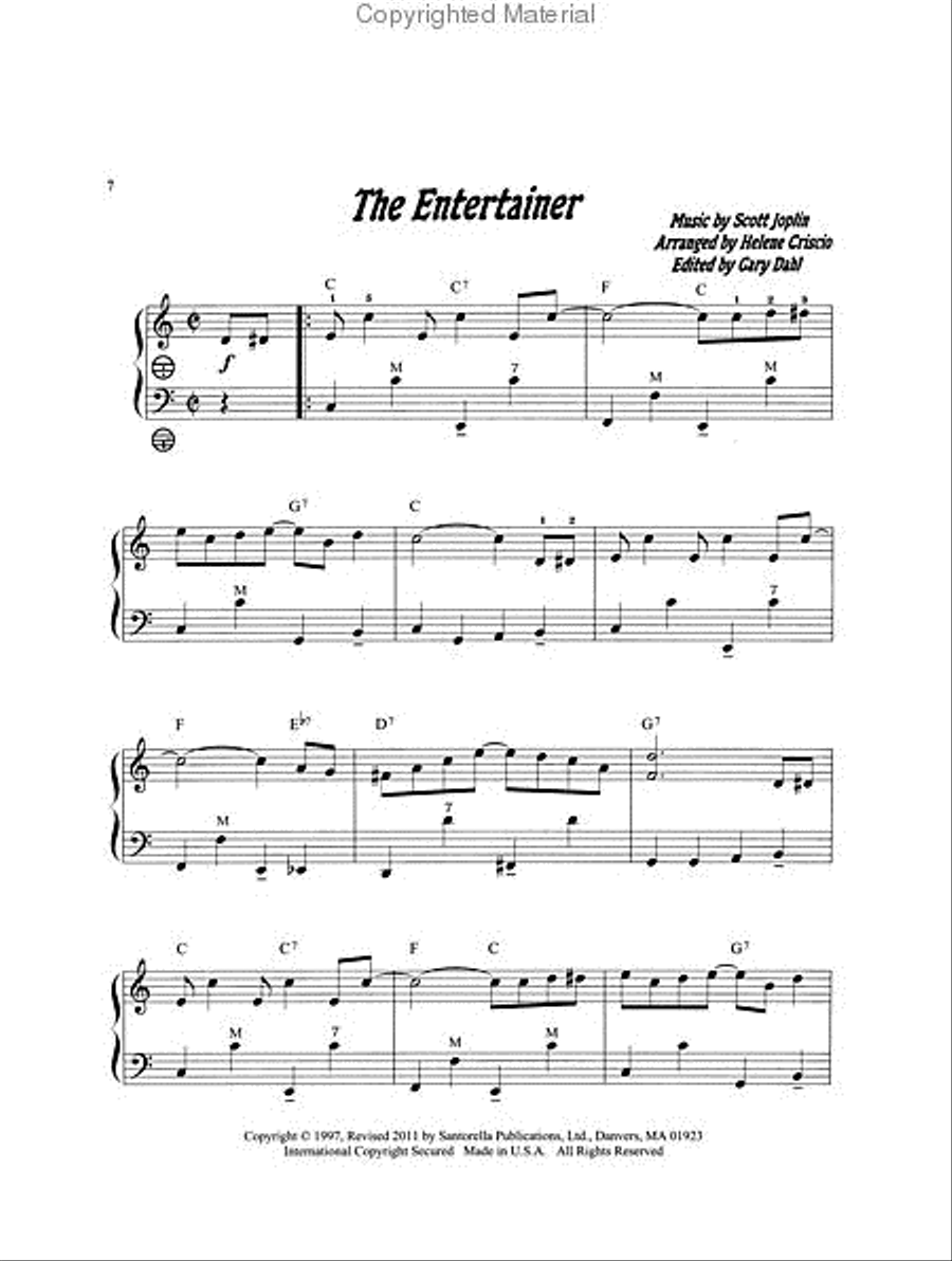 Ragtime Favorites for Accordion with CD Accordion scores gallery preview page 3