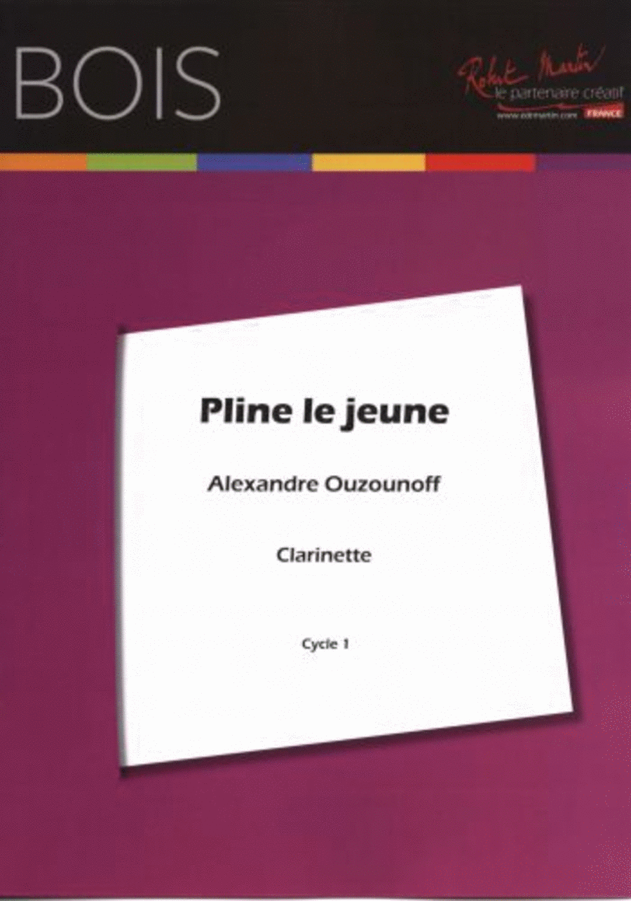 Pline le jeune Clarinet Solo scores gallery preview page 1