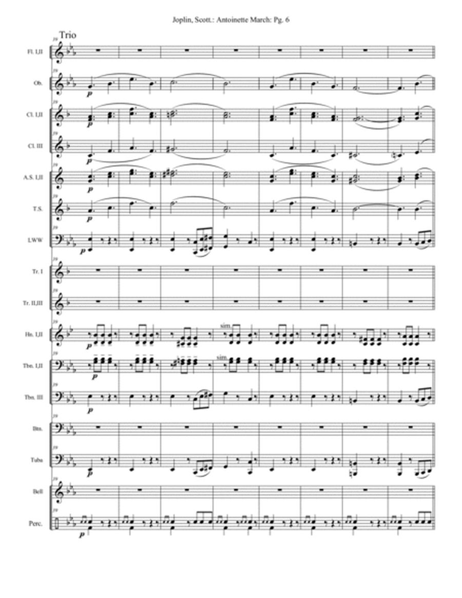 Antoinette March - Extra Score