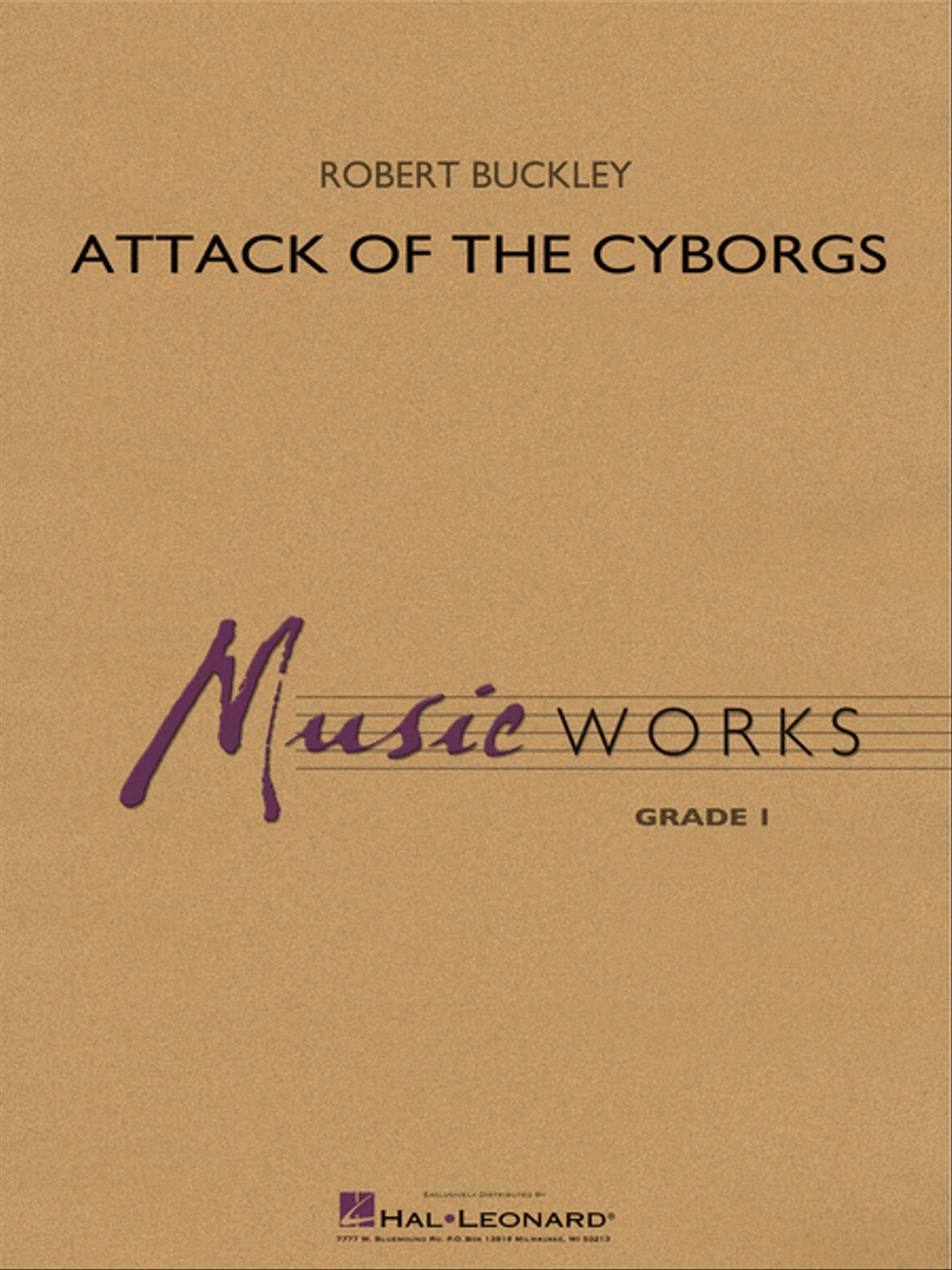 Attack of the Cyborgs Concert Band scores gallery preview page 1