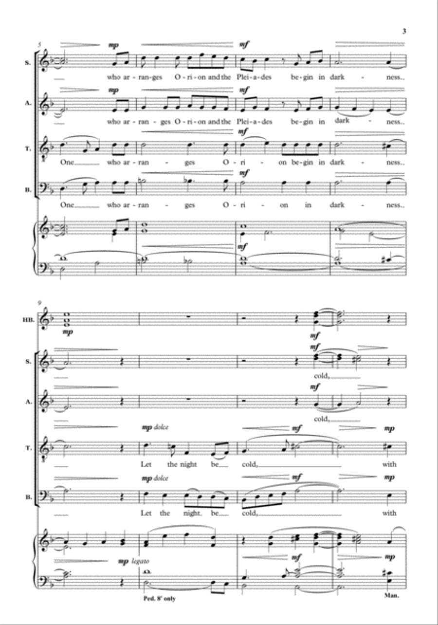 Advent Moon Advent Moon 4-Part scores gallery preview page 3