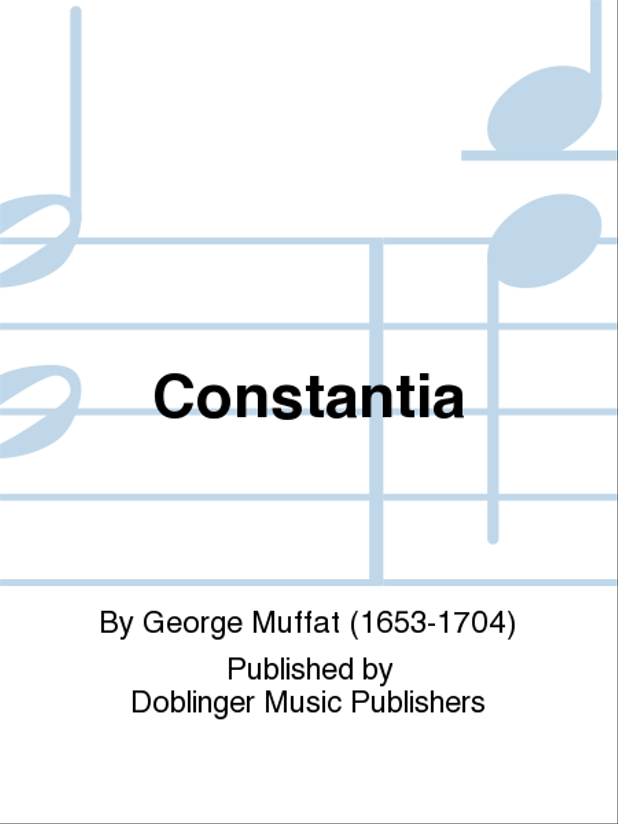 Constantia Constantia Orchestra scores gallery preview page 1