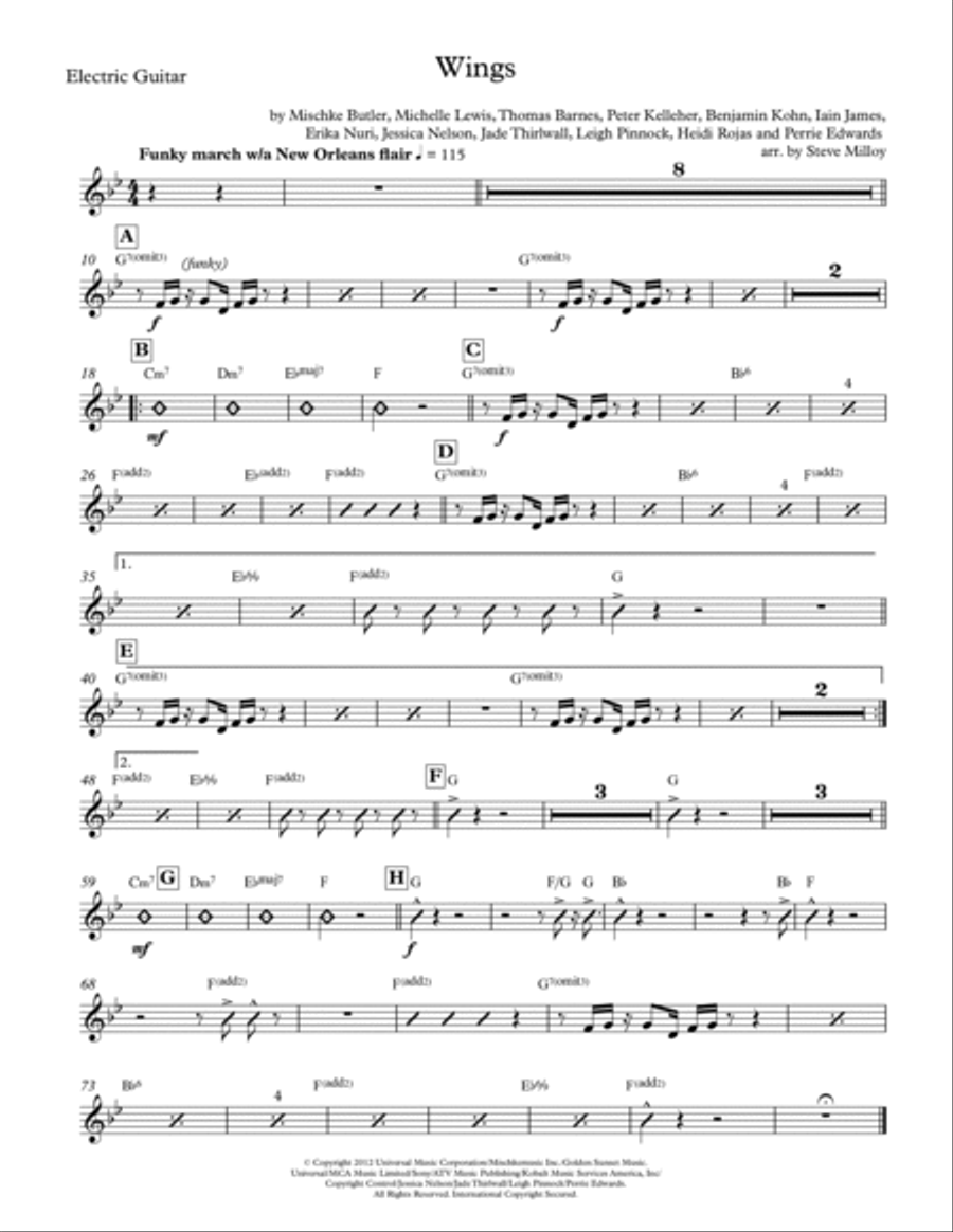 Wings Small Ensemble scores gallery preview page 5