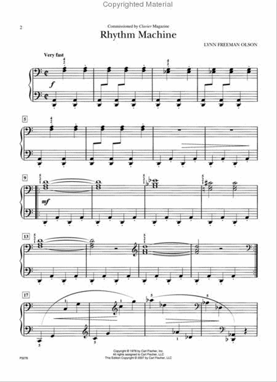 Rhythm Machine Easy Piano scores gallery preview page 2