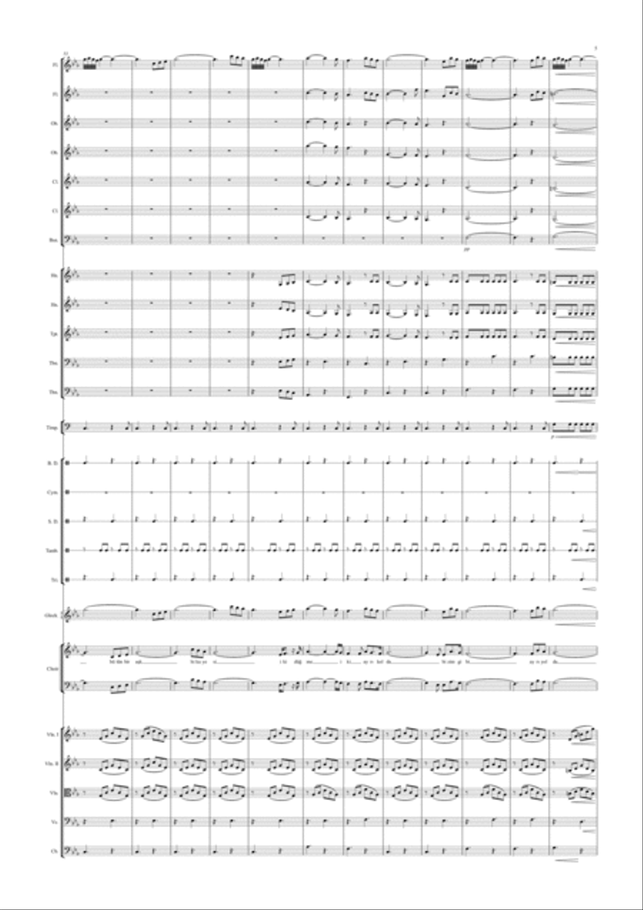 Kol Dugmeleri Full Orchestra scores gallery preview page 5