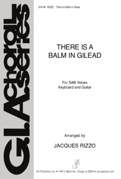 There Is a Balm in Gilead - Guitar edition
