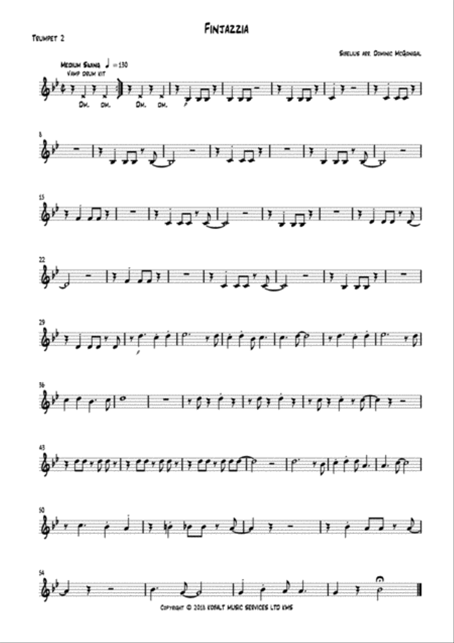 A Finnish Summer Night Finlandia Small Ensemble scores gallery preview page 6
