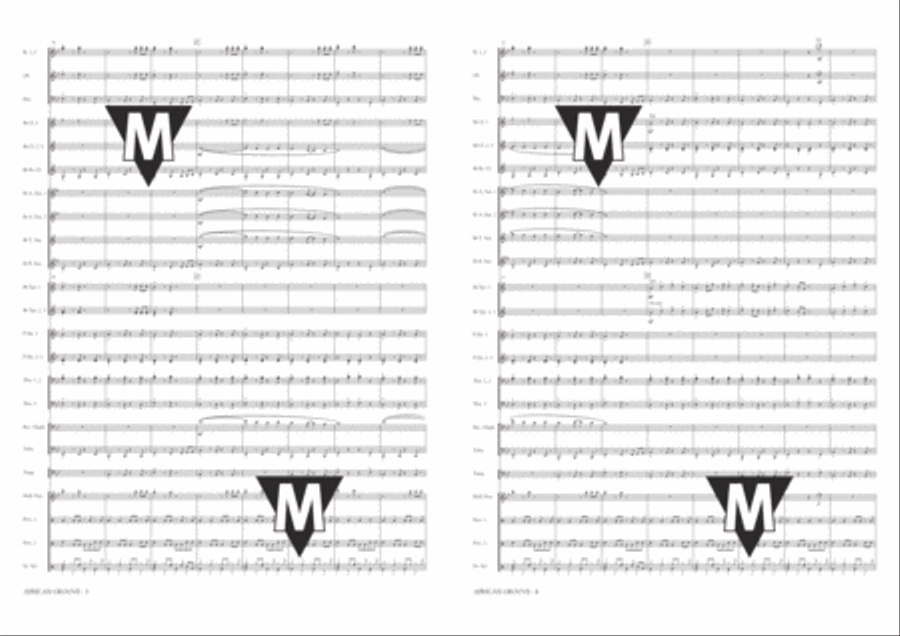 African Groove African Groove Concert Band scores gallery preview page 3