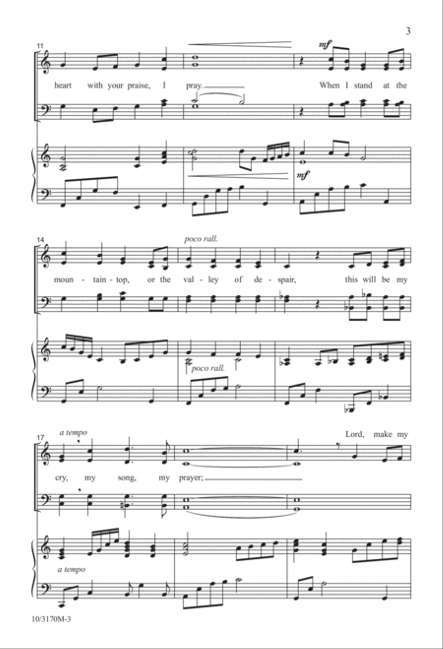 Make My Life an Alleluia 4-Part scores gallery preview page 3