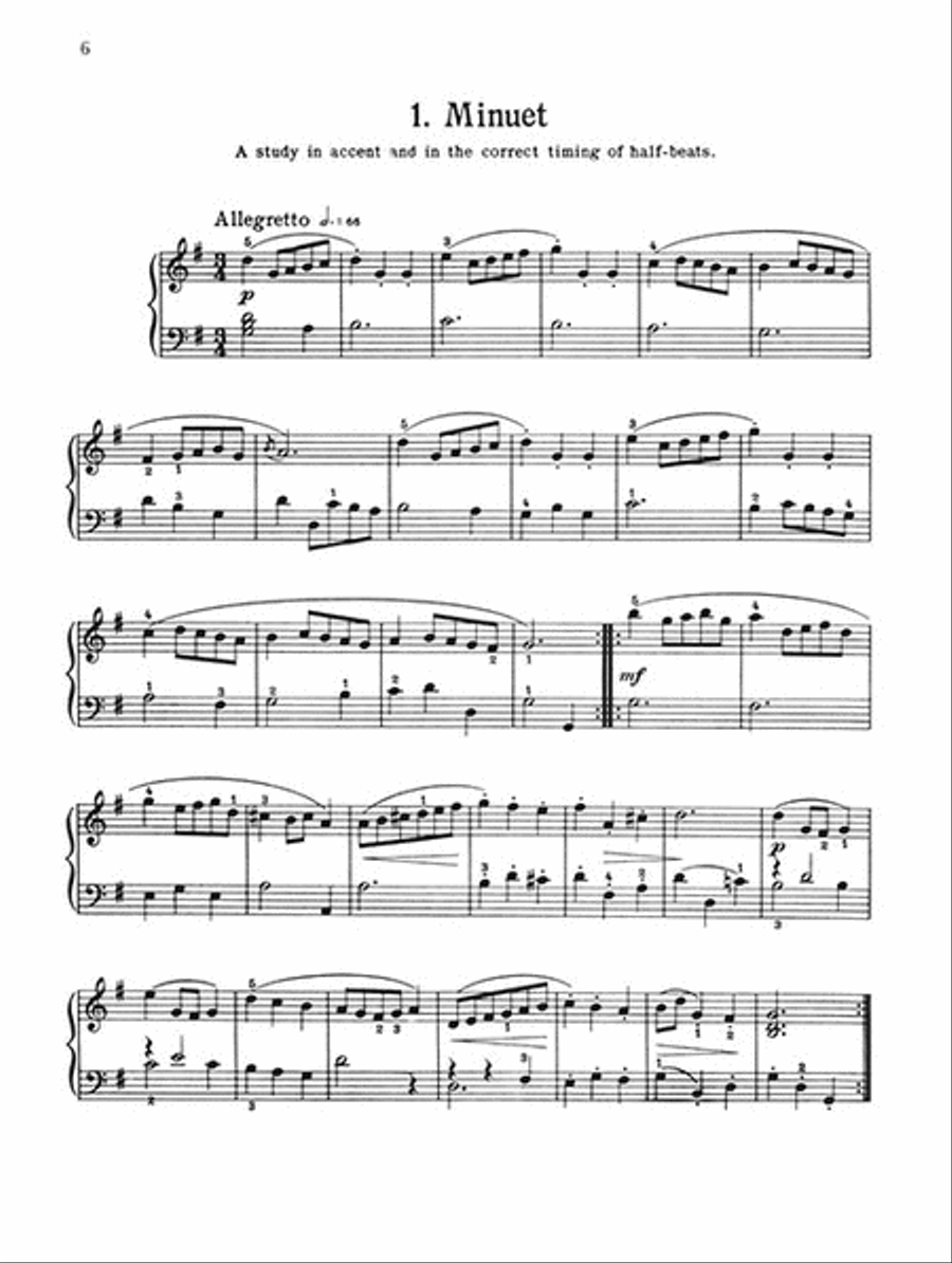 First Lessons in Bach, Complete Piano Solo scores gallery preview page 3