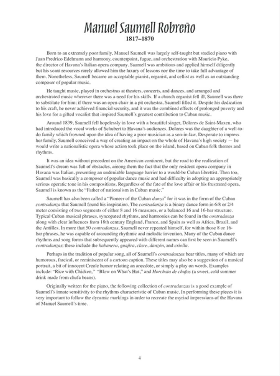 Guitar Music of Cuba Lute scores gallery preview page 5