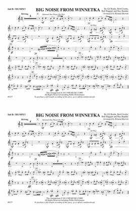 Big Noise from Winnetka: 2nd B-flat Trumpet