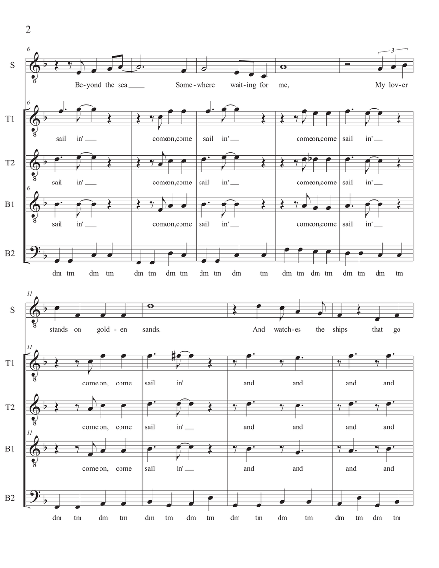 Beyond The Sea TB scores gallery preview page 2