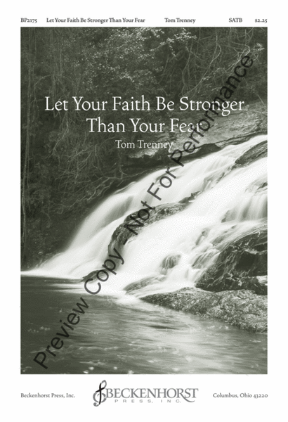 Let Your Faith Be Stronger Than Your Fear image number null