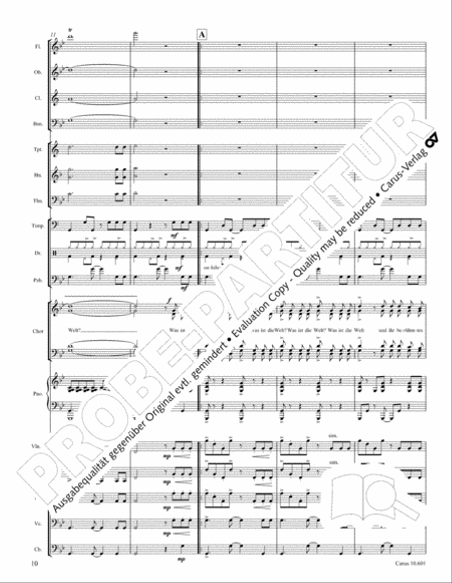 Sonne, Mond und Sterne Sonne, Mond und Sterne 4-Part scores gallery preview page 21
