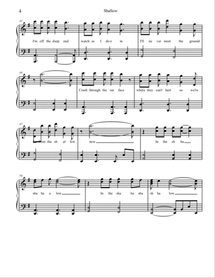 Shallow Shallow Small Ensemble scores gallery preview page 4