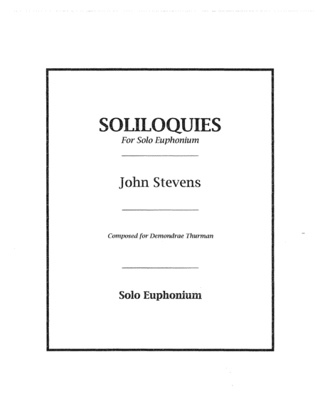 Soliloquies