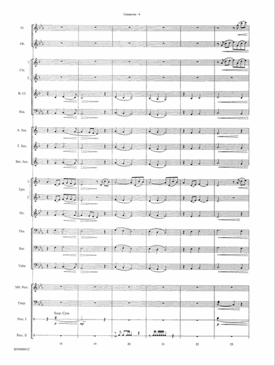 Annabel Lee: Score Concert Band scores gallery preview page 6