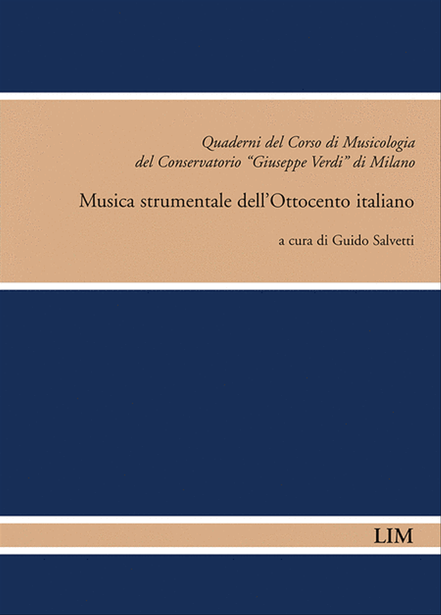 Musica strumentale dell'Ottocento italiano School and Community scores gallery preview page 1
