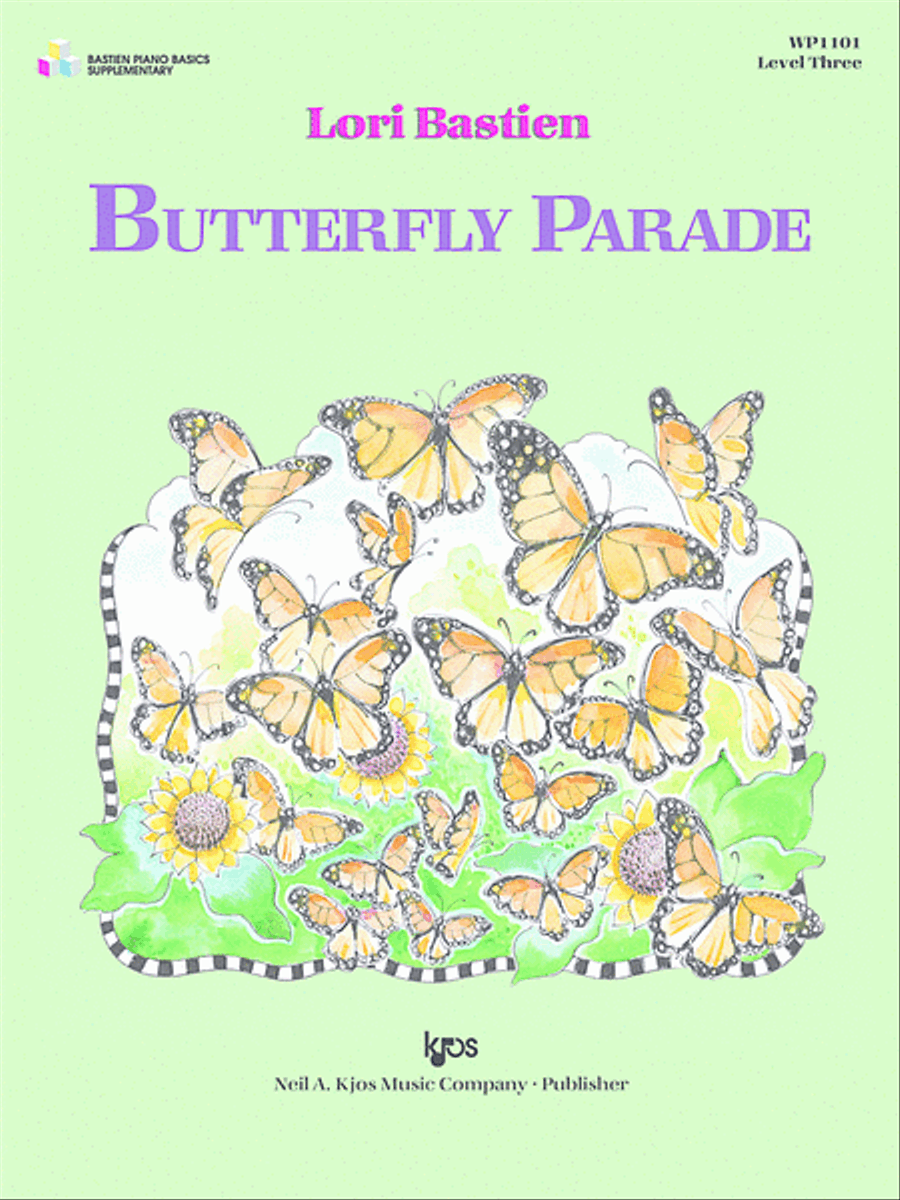 Butterfly Parade Piano Method scores gallery preview page 1