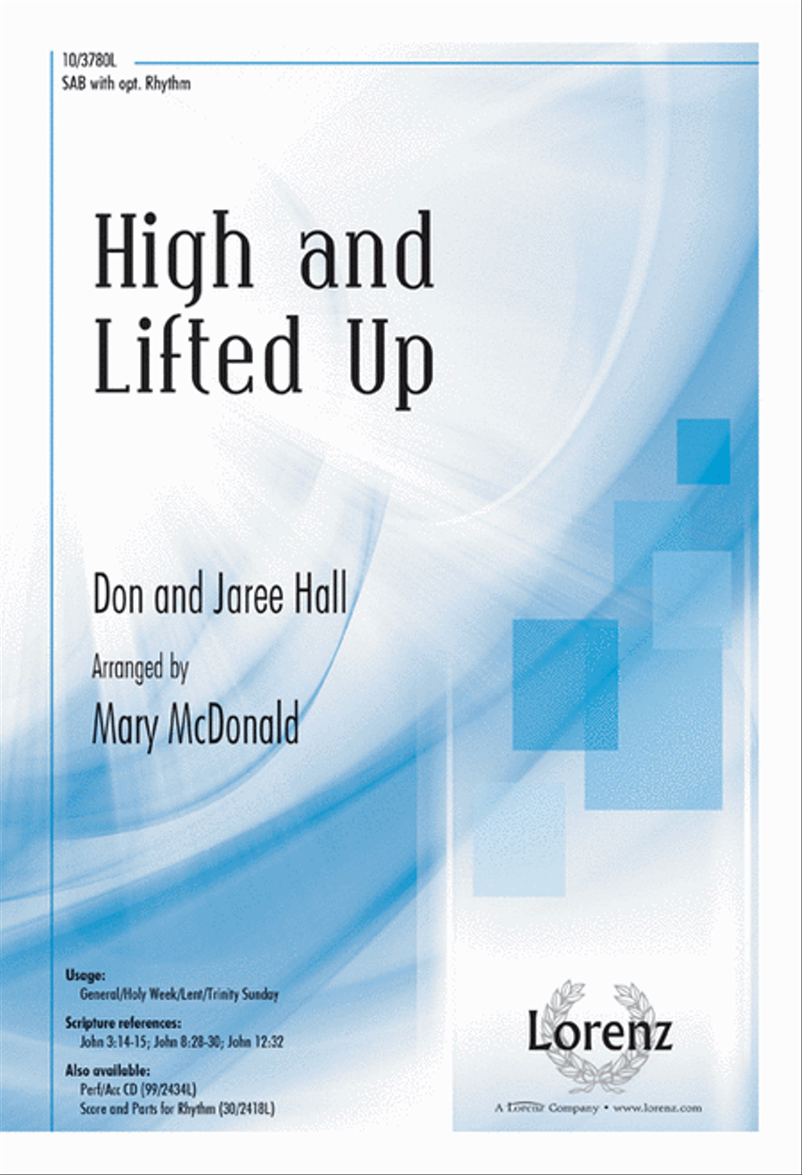 High and Lifted Up 3-Part scores gallery preview page 1