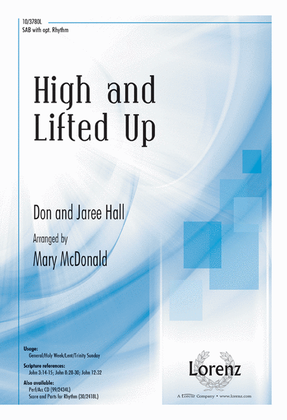 Book cover for High and Lifted Up