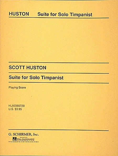 Suite for Solo Timpani (Percussion / Timpani)