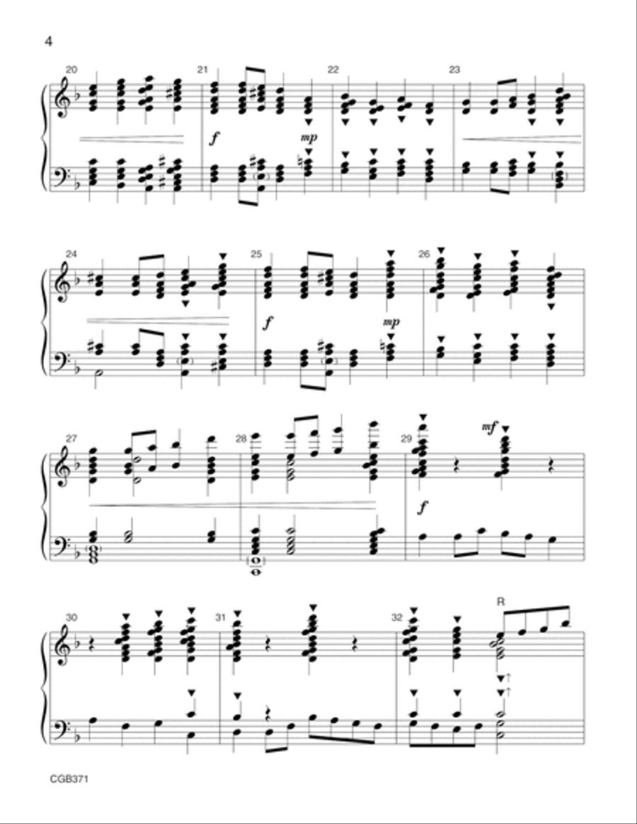 Carillon Handbell Choir scores gallery preview page 4