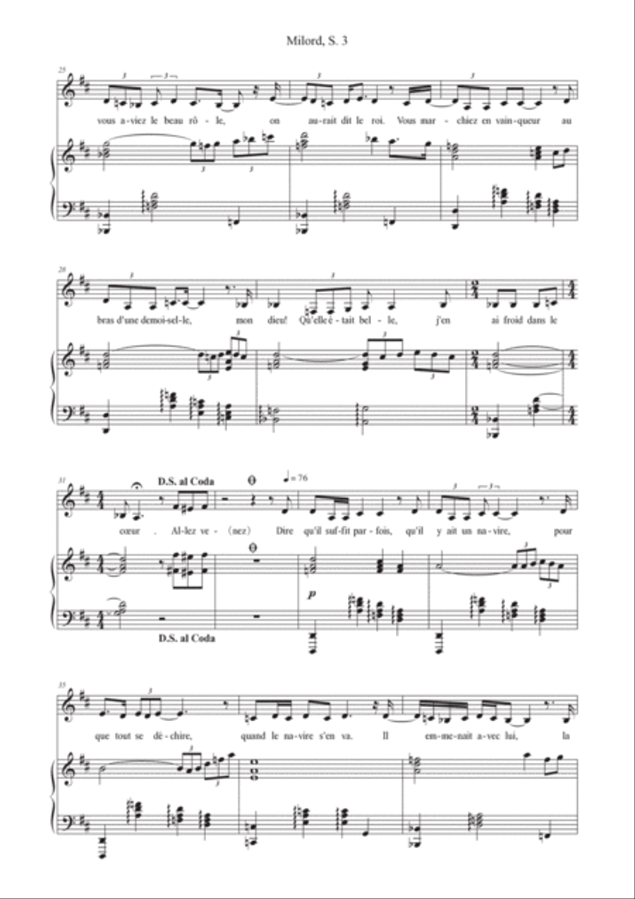 Milord Voice scores gallery preview page 3