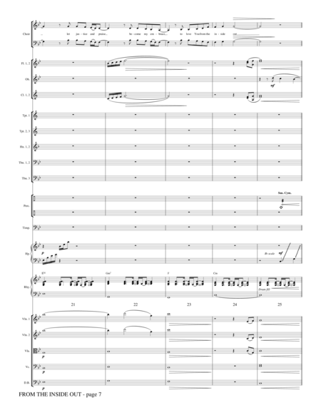 From the Inside Out - Full Score