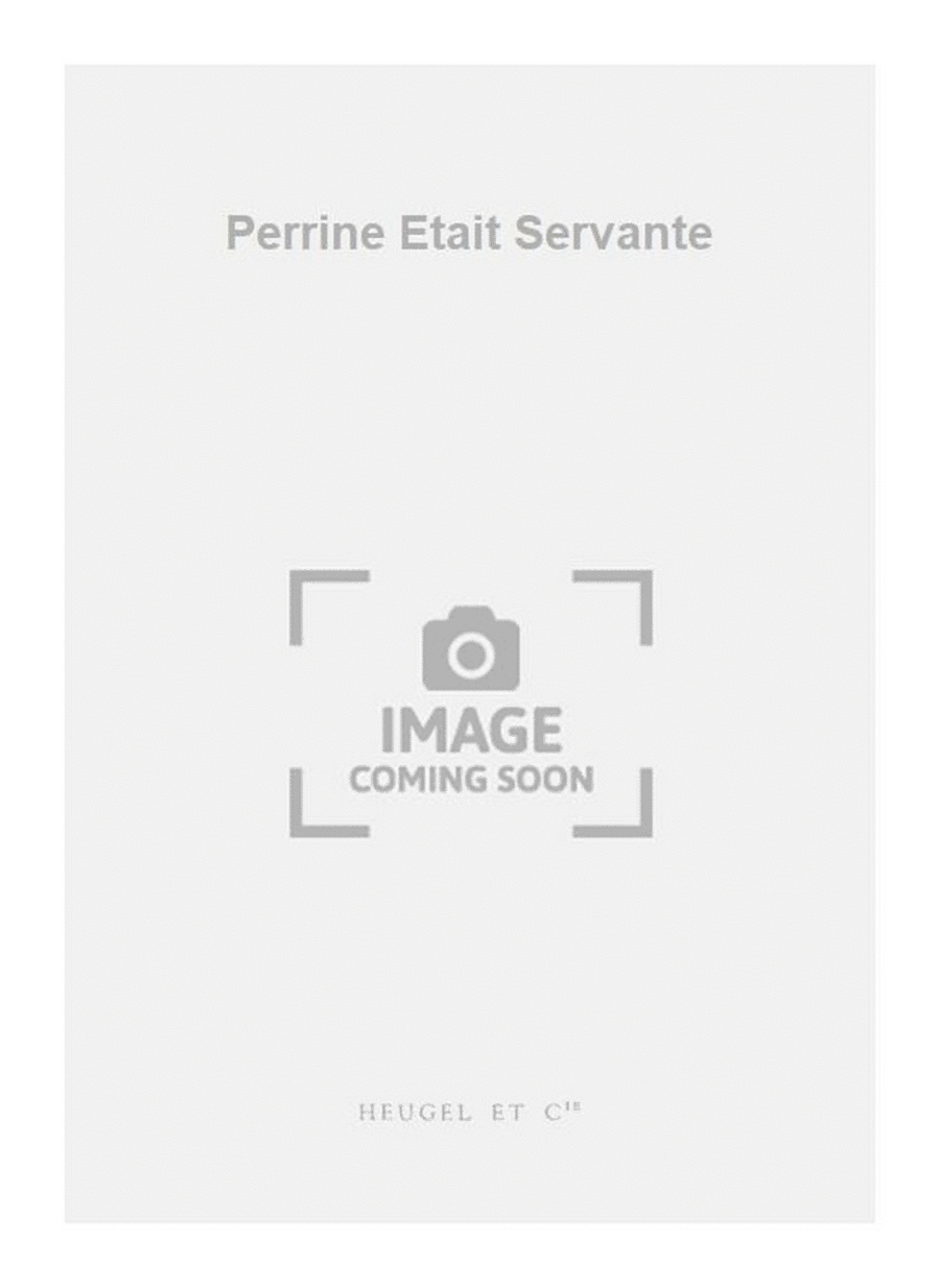 Perrine Etait Servante 4-Part scores gallery preview page 1