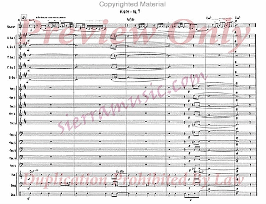 Kansas City Suite Jazz Ensemble scores gallery preview page 8