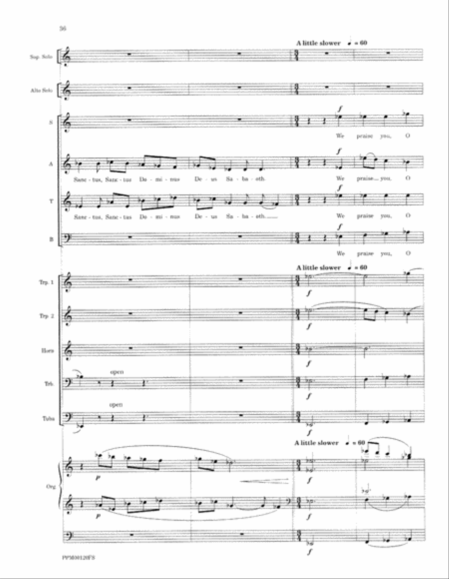 Transfiguration: An Ecumenical Mass - Full Score Divisi scores gallery preview page 39