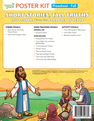 Keep on Singing: Short Stories, Tall Truths Poster Kit - Preschool - Fall