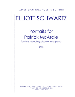 [Schwartz] Portraits for Patrick McArdle