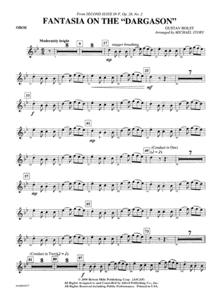 Fantasia on the "Dargason": Oboe