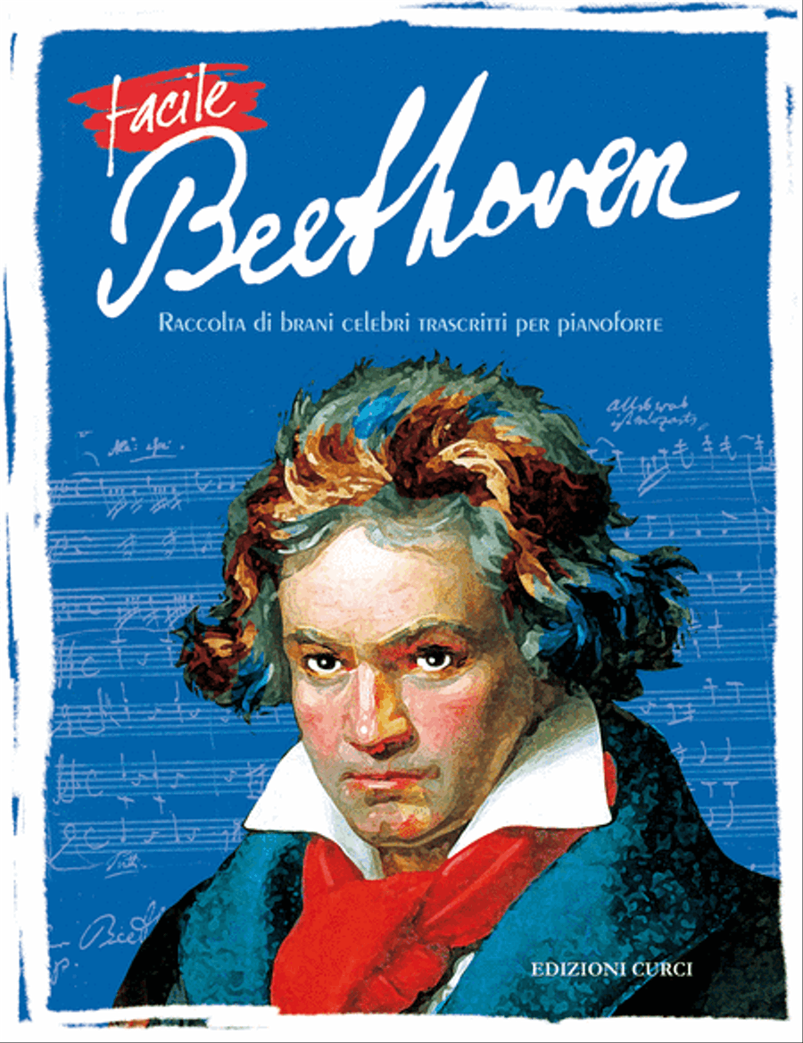 Facile Beethoven Piano Solo scores gallery preview page 1