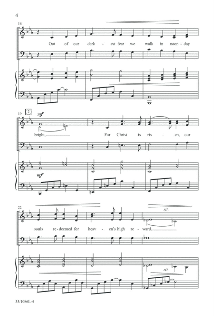 Out of the Shadows 3-Part scores gallery preview page 4