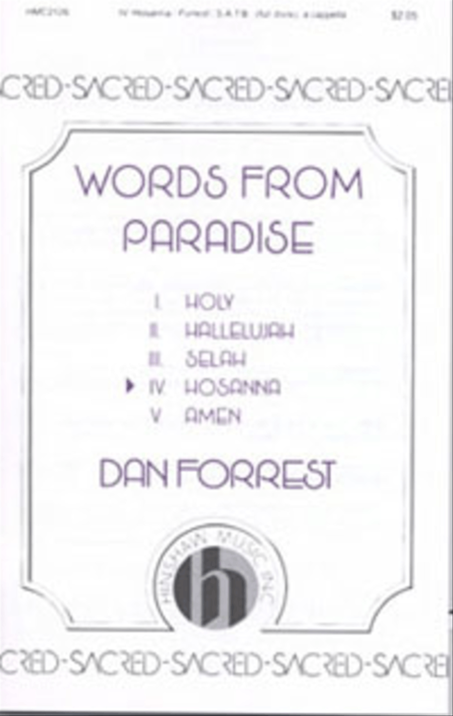 Hosanna Choir scores gallery preview page 1