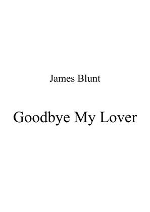 Book cover for Goodbye My Lover