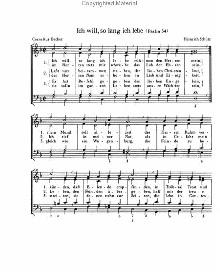 Drei Choralsatze Drei Choralsatze Score scores gallery preview page 2