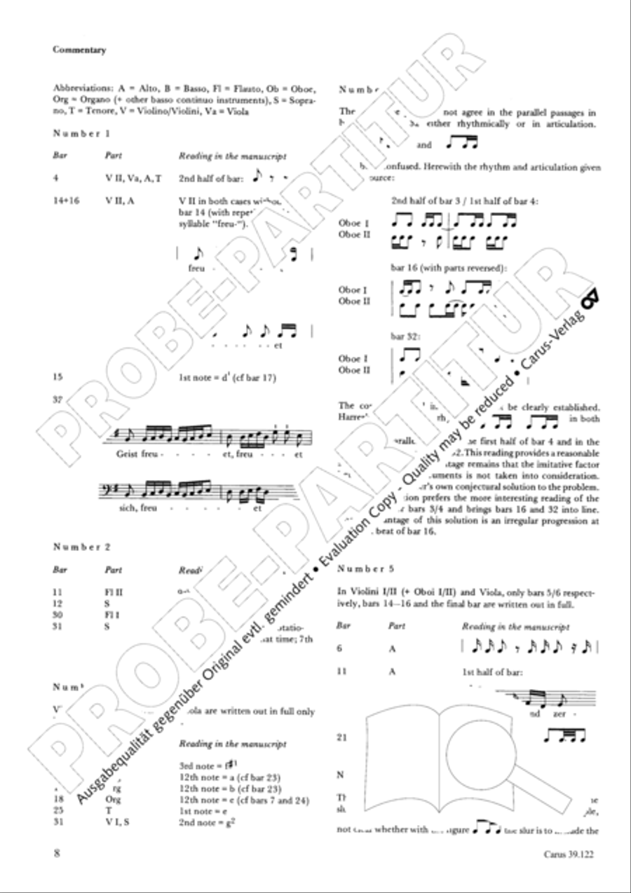 All my spirit exalts (With my spirit I praise the Lord) 4-Part scores gallery preview page 9