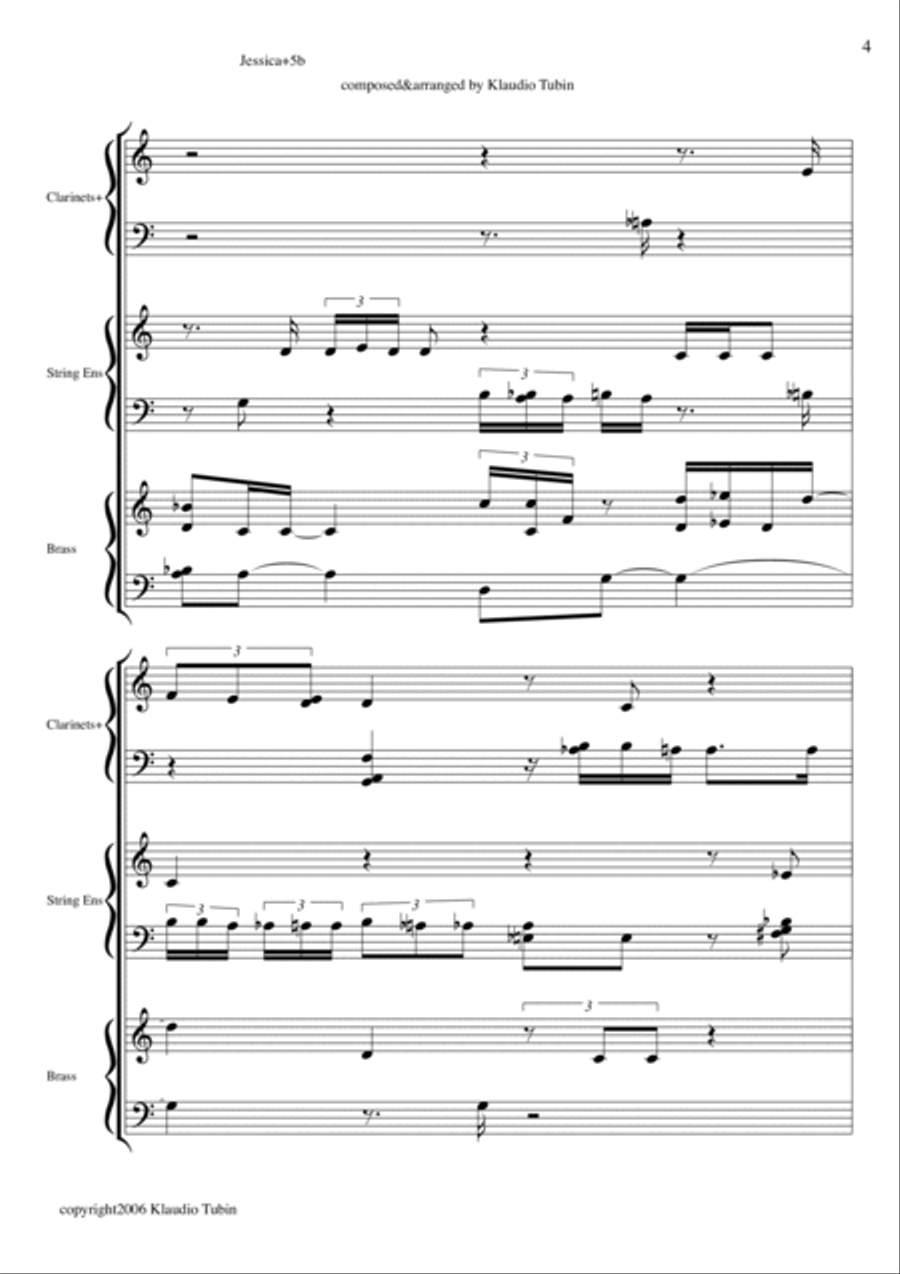 Jessica+5b Full Orchestra scores gallery preview page 5
