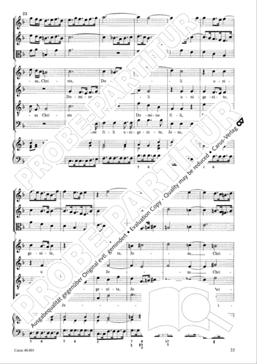 Gloria in D SSA scores gallery preview page 42
