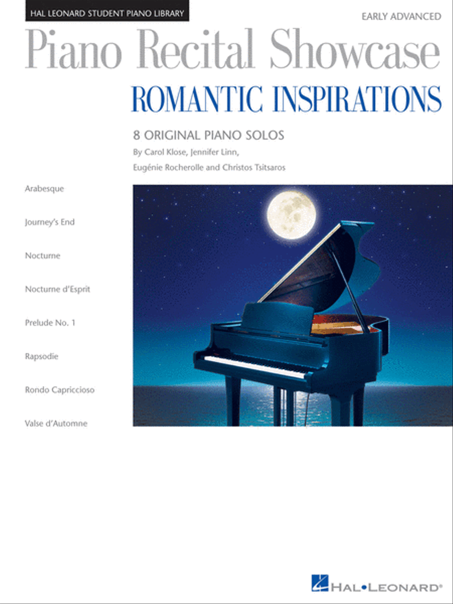 Piano Recital Showcase: Romantic Inspirations Piano Method scores gallery preview page 1